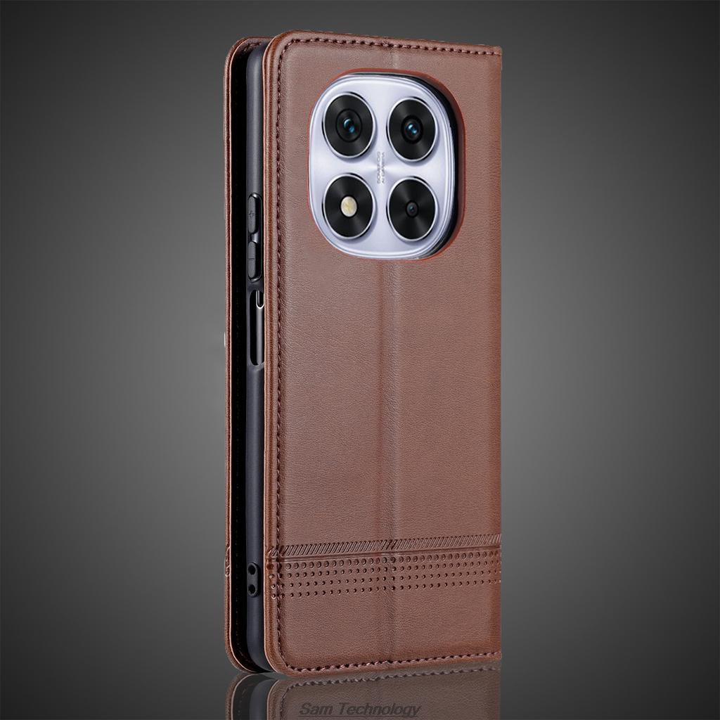 Роскошный кожаный чехол-накладка с магнитной адсорбцией для Xiaomi POCOPHONE POCO X7 5G, чехол-книжка, защитный чехол, Capa Fundas Coque