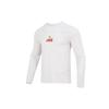 Jordan As M J Flt Mvp Ls Crew T Shirts Men's White Crew Neck Moderate Straight Fit DV8433-030