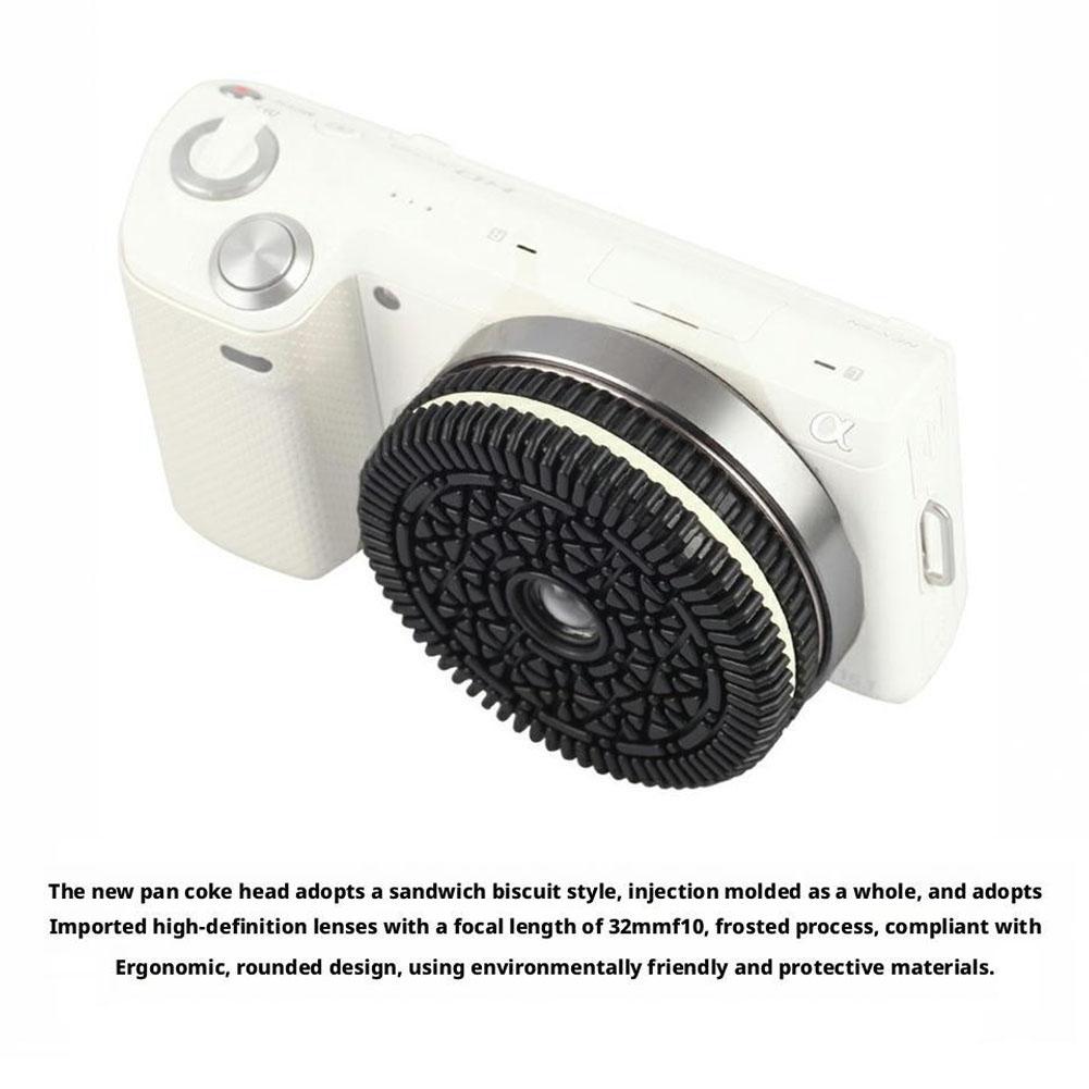 Новый безфокусный объектив для блинов и печенья для всех камер серии Fuji X-mount Оболочка объектива из АБС-пластика + линза из смолы Аксессуары для камеры