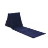 Inflatable Beach Cushion Triangle Cushion Foldable Soft Inflatable Seat Cushion Camping Leisure Lounge Chair Beach Back Cushion