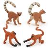 Lifelike Monkey Figurine Plastic Sculpture For Wildlife Education And Decoration