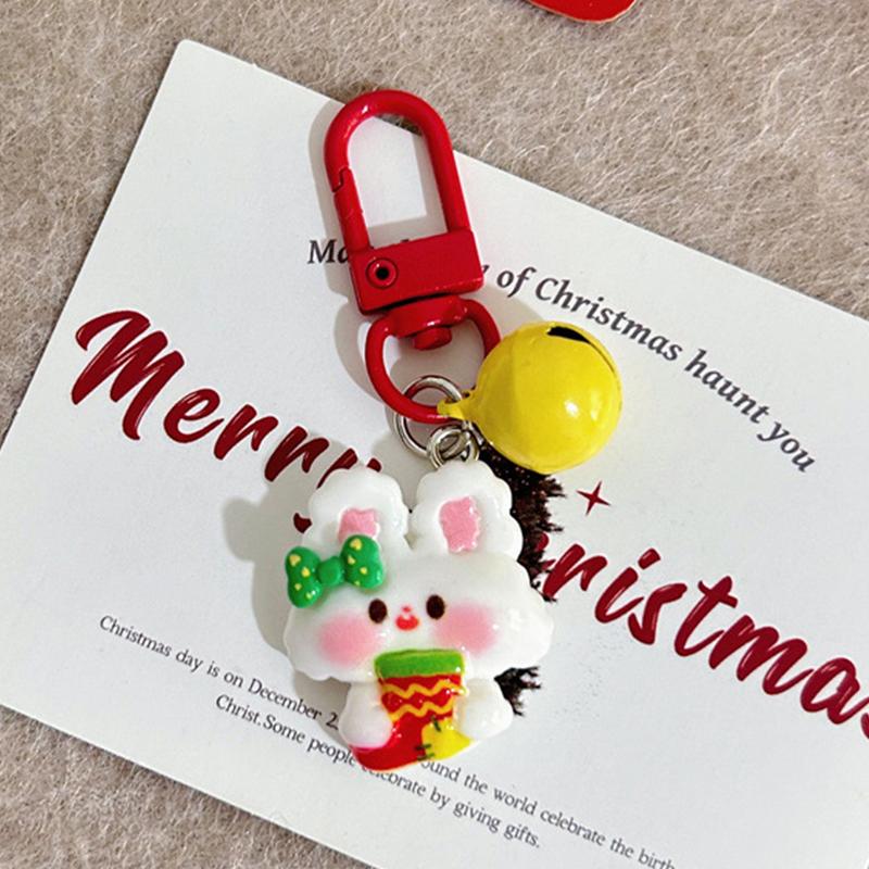 Мультяшный Милый Рождественский Модный Кавайный Кулон Санта-Клауса Универсальные Аксессуары для Украшения Рюкзака Подарки