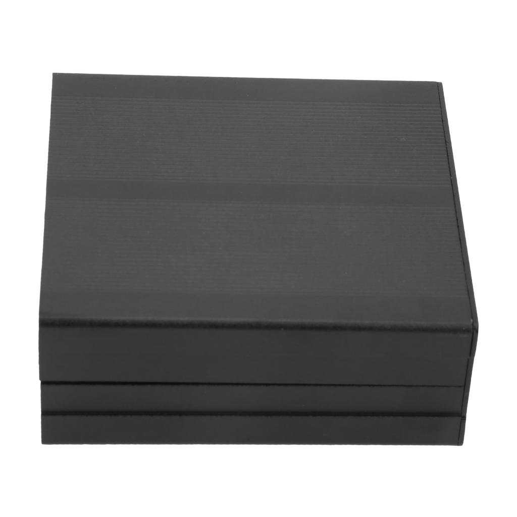 Matte Black Aluminum Printed Circuit Board Instrument Box Enclosure Electronic Project Case