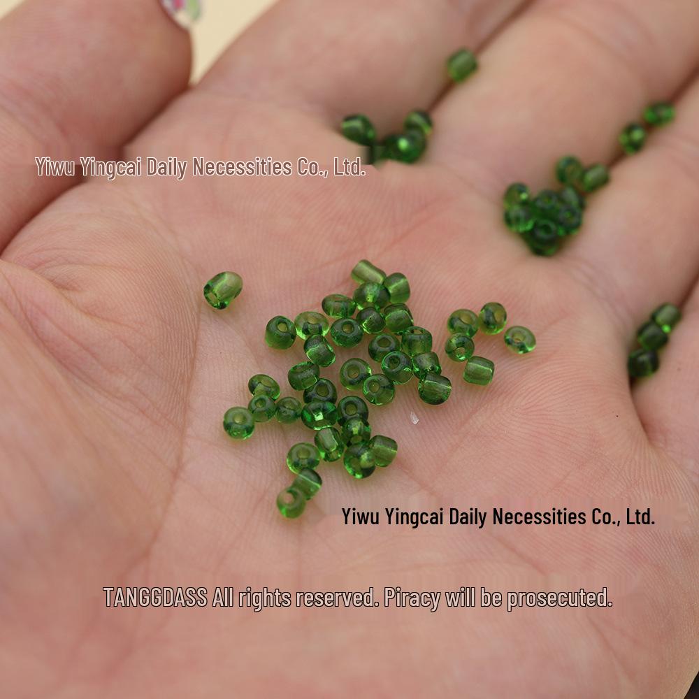 Multicolor Transparent Glass Beads 2/3/4mm for DIY Jewelry Making - Bracelet & Necklace Craft Supplies