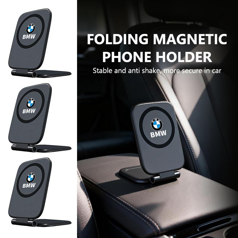 Universal Foldable Magnetic Car Air Vent Phone Holder For BMW M Performance E36 E46 E60 E90 E91 E92 E93 F30 F20 QR4