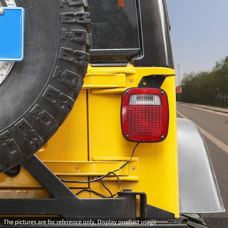 Tail Light Antenna Bracket Antenna Mount Stand For Jeep Wrangler TJ 1997-2006 Exterior Accessories