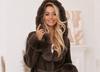 Soft Alpaca Short Fur Warm Black Coat