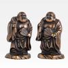 Kitcho Seven Lucky Gods Hotei Buddha Статуя Украшение Asahimine Seven Lucky Gods Takaoka Copperware (Цвет меди/вкуса) скульптор Прототип_Будда