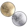 80cm   31.5in 2 In 1 Gold and Silver Photography Lighting Reflector Portable Collapsible Photo Studio Reflector with