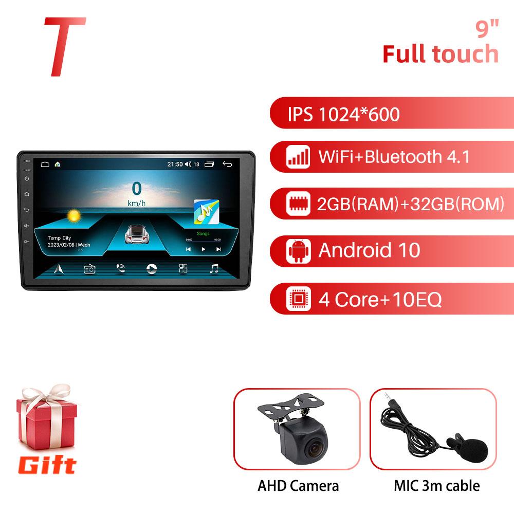 2 Din Android Radio Car GPS Navigation for Ford New Transit 2009-2019 Head Unit Autoradio Multimedia Player Stereo Audio Auto