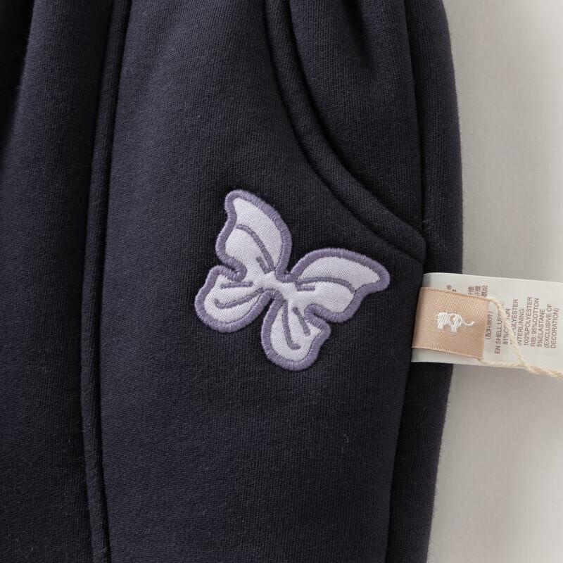 David Bella Girls' Autumn/Winter Fleece-lined Joggers