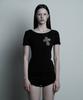 Футболка с ожерельем-крестом ILLIO Black-Leo