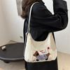 Chic Double Handle Tote Bag For Women Large Capacity Fashionable Design Perfect For Daily Activities