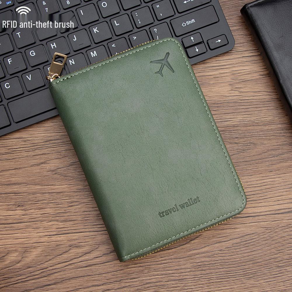 New RFID-Protected Anti-Theft Passport Wallet: Cross-Border Travel Document Organizer