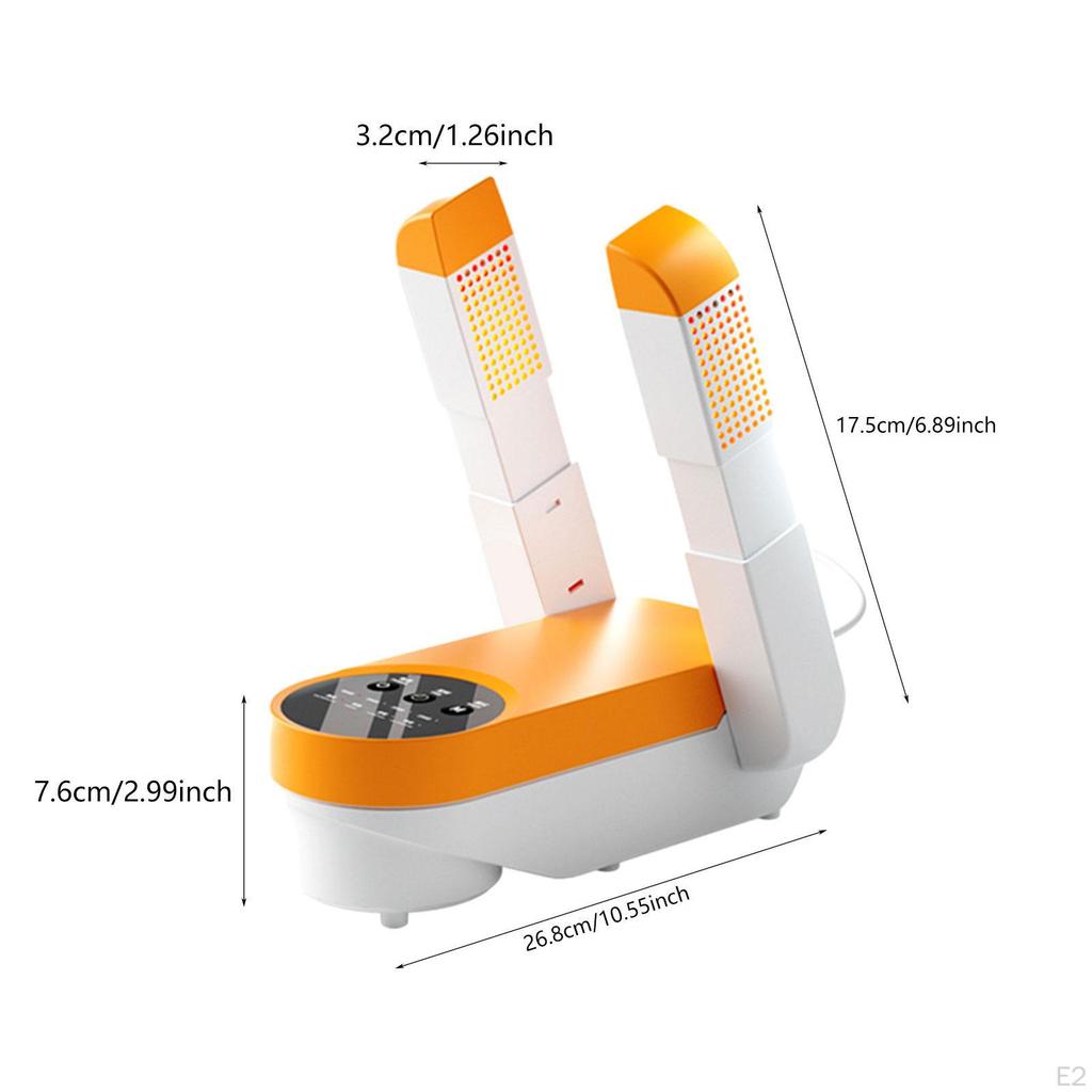 Сушилка для ботинок Тепловой вентилятор Перчатки Сложенный обогреватель для обуви для перчаток Шапки Зима