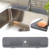 Silicone Faucet Splash Guard Slope Design Sink Protectors Mat Kitchen Sink Splash Pad  Hotel