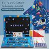 My First Laptop Toddler Toy Wooden Magnetic Drawing Toy Board Learning Educational Toy Creative Play for 45329