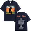 Rapper Eladio Carrion New Album Global Tour Mercah TShirt Cover Poster Graphic Print Men Women Hip Hop Tee Loose Oversized Tops