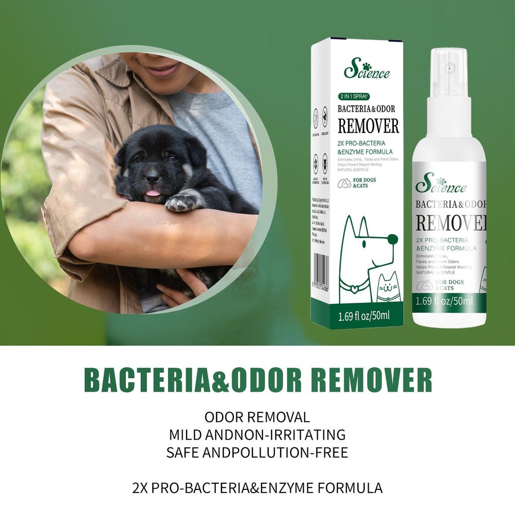 Pet Deodorant Cat Dog Deodorant Spray To Remove Urine Odor Cat Litter Basin Deodorant Spray50ml