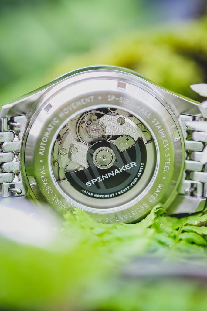 Bradner GMT Автоматические Автоматические 18 АТМ Водонепроницаемые Сапфировые Синие [SPINNAKER] Часы, Автоматический завод, Устойчивые, Стекло, Циферблат, SP-5121-88, Мужские [Б/У]
