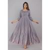 Women's Designer Rayon Anarkali Kurta Gown Indian Bollywood Printed Kurti Dress SC-2134