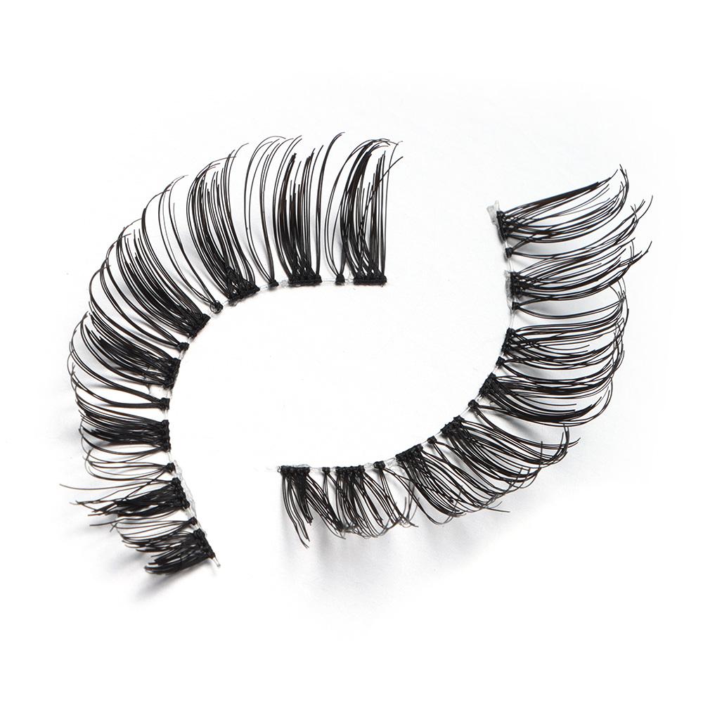 5 Pairs Beauty Cosmetic Soft Natural Thick False Fake Eyelashes Black Eye Lashes Extension Handmade