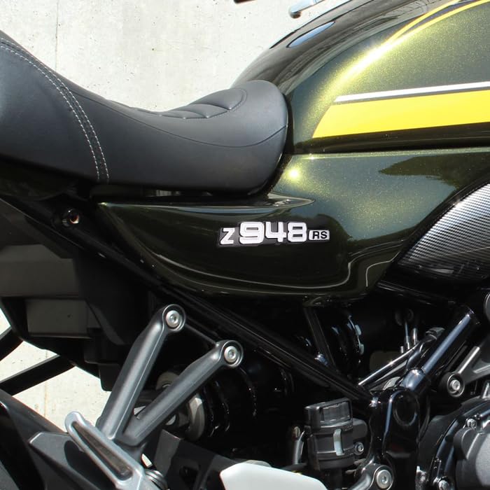 Z948RS Эмблема, Серебристая, Комплект из 2 шт., Для Z900RS и т.д., Совместимые продукты для Kawasaki, Наклейка