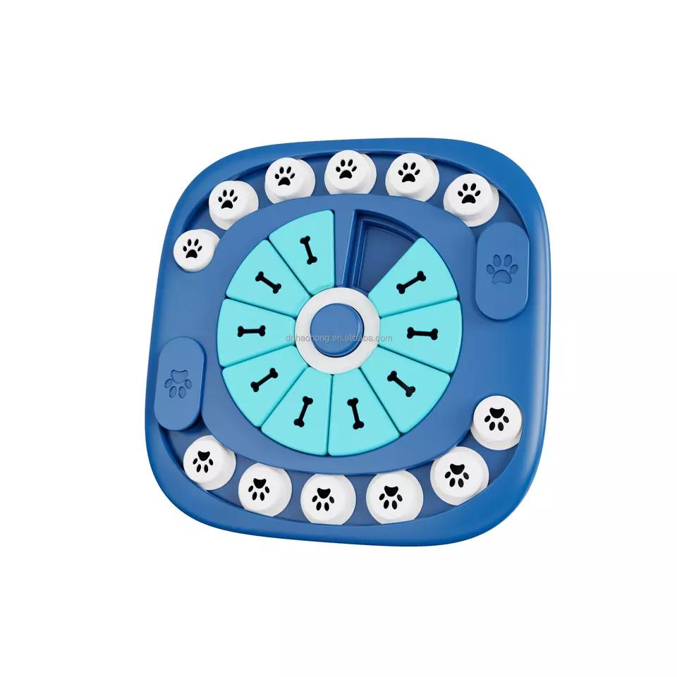 Develop Good Habits Pink IQ Training Dog Interactive Puzzle Stuff Cat Puppy Toys Pet for Small Dogs