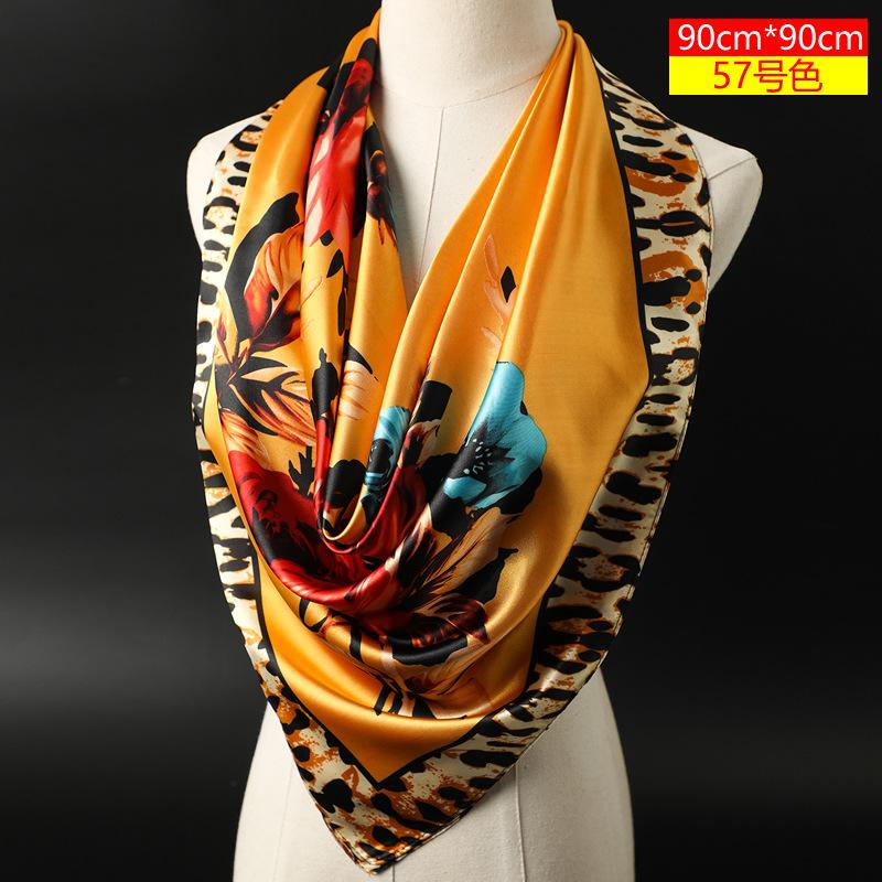 Fashion Women Scarves Square Neckerchief Hijab Scarves KTY