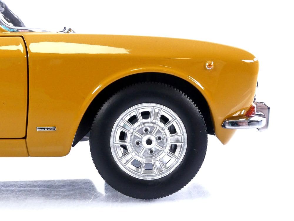 NOREV B Alfa Romeo 1750 GTV 70 Yellow Scale Model 187910 1/18