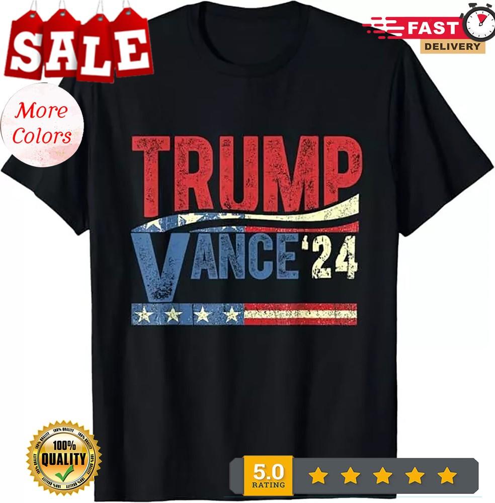2025/J.D. Vance For President T-Shirt, Size S-5XL Unisex T-Shirt