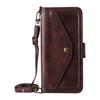 For Samsung Galaxy A55 5G Leather Case Magnetic Closure Wallet Stand Phone Cover with Crossbody Strap