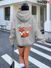 My Human Costume Fox Women's Hoodies