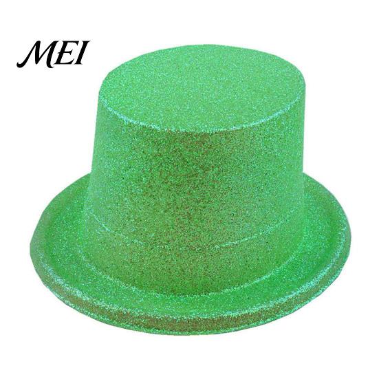 Reusable Party Hats for Annual Events Shiny Top Hats, Glitter Hat Adult Kids, Colorful Magician Hat, Victorian Dress Up Christmas Sparkling