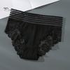Женское нижнее белье-бикини, дышащие хлопковые трусики, женские эластичные хипстерские мягкие трусы, кружевные трусы для повседневной носки