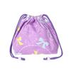 Arisana Lunch Bag Drawstring Bag for Elementary School Ribbon Color C [Arisana] Girls, Children, Students, Kindergarten, C. Charm, Lavender,