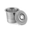 With Lids Coffee Capsule Cup Stainless Steel Coffee Pod Filter Durable Reusable K Cups  Home