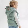 Toddler Hooded Vest with Bear Ears, Warm Padded Gilet for Boys and Girls, Autumn Spring Outfit, Age 1–6