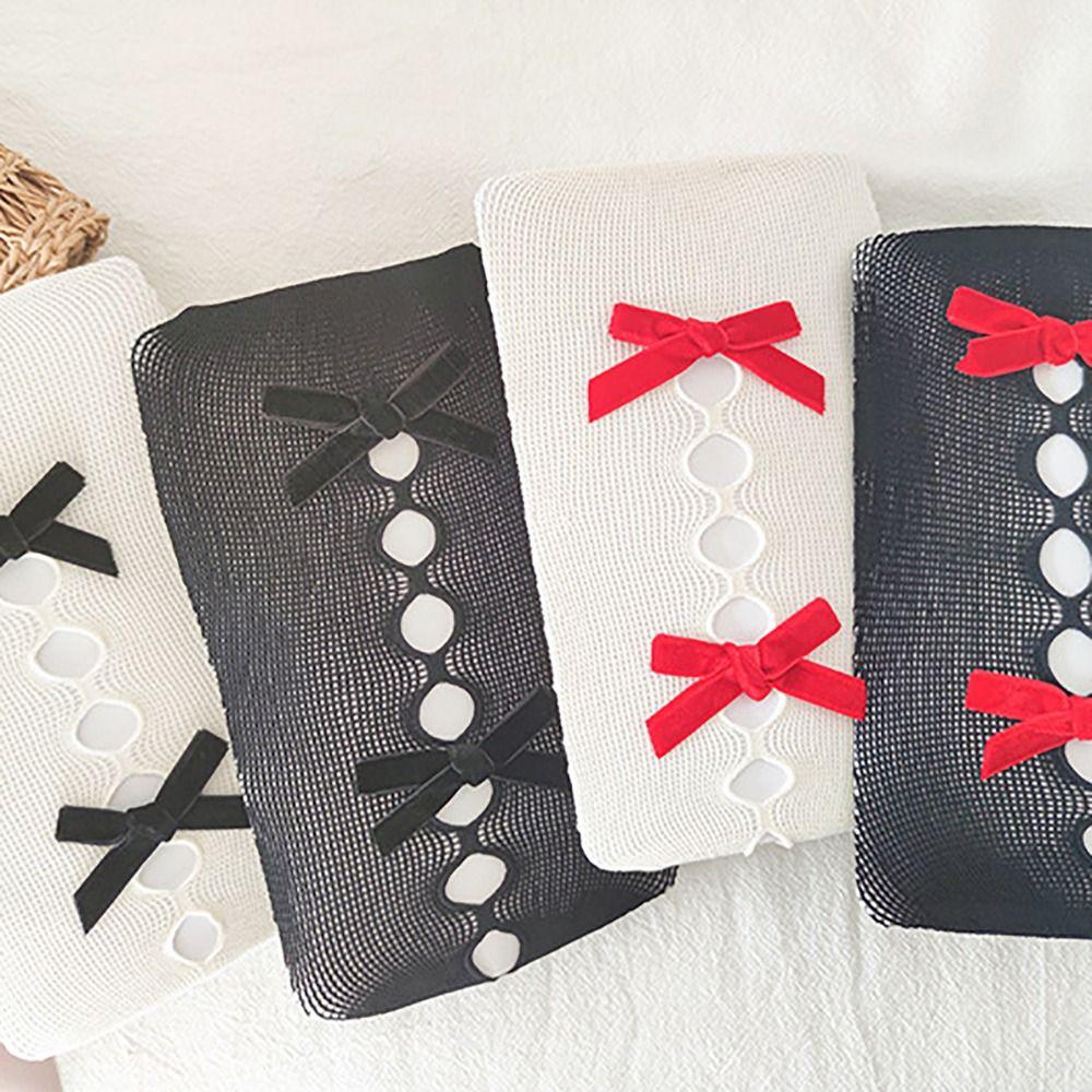 Лолита Японский Стиль Y2k Нейлон Для Девочек Сетчатые Колготки Женские Чулки Бант Колготки Женский Трикотаж