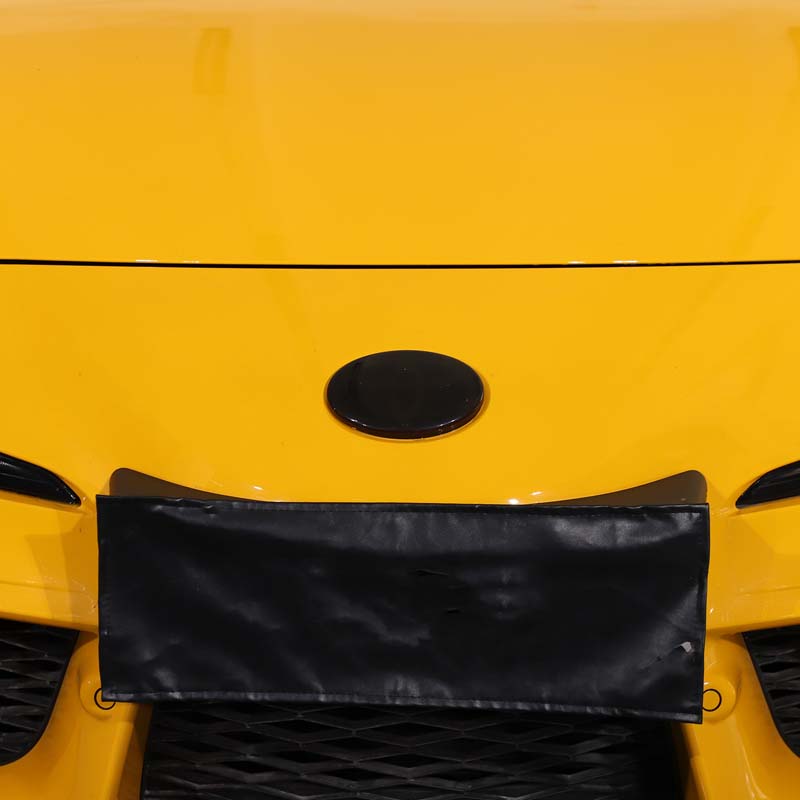 Для Toyota GR Supra A90 2019-2022 ABS Черный Автомобиль Передний Задний Эмблема Значок Логотип Накладка Наклейка Защитная Крышка Автоаксессуары 2 шт.