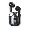 Беспроводные наушники TWS - Ledwood - Chrystal - Bluetooth 5.3 - Светодиодный дисплей - Черный