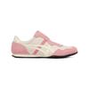 ONITSUKA TIGER Serrano Слипоны Тканевые Классические Ретро Универсальные Повседневная обувь Кроссовки унисекс Розовый Белый 1183C615-700