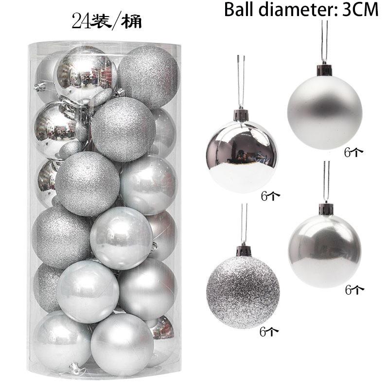 Christmas Tree Decoration 2026 Pink Balls Ornaments Glitter Poinsettia Flowers Berries Stems Snowflakes Bow Home Decor DIY Gifts