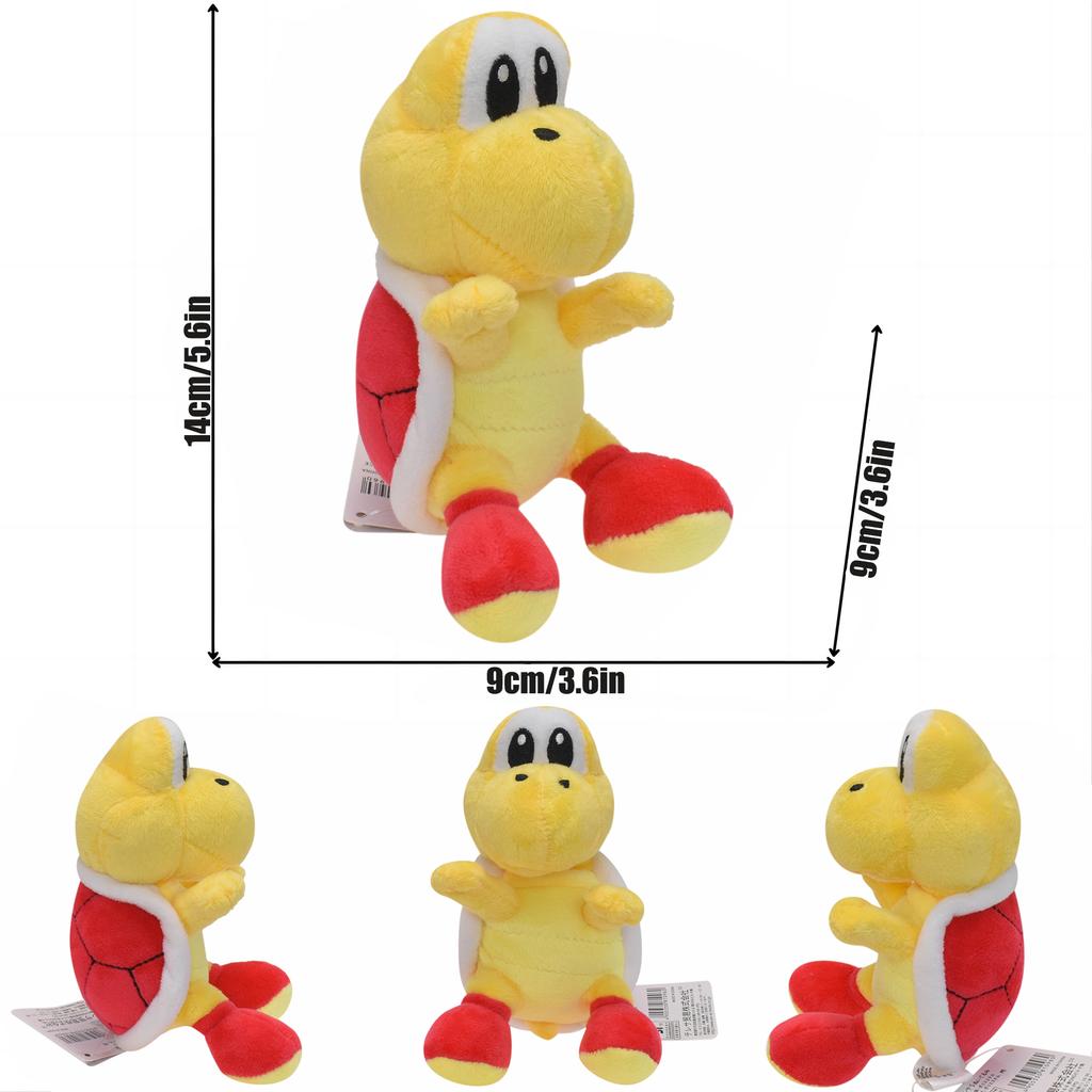 Новые плюшевые игрушки Mario Bros Koopa Troopa Bulrush Chain Chomp Armad Bullet Bill Bob-omb Dry Bones Мягкие игрушки для кукол в подарок на день рождения