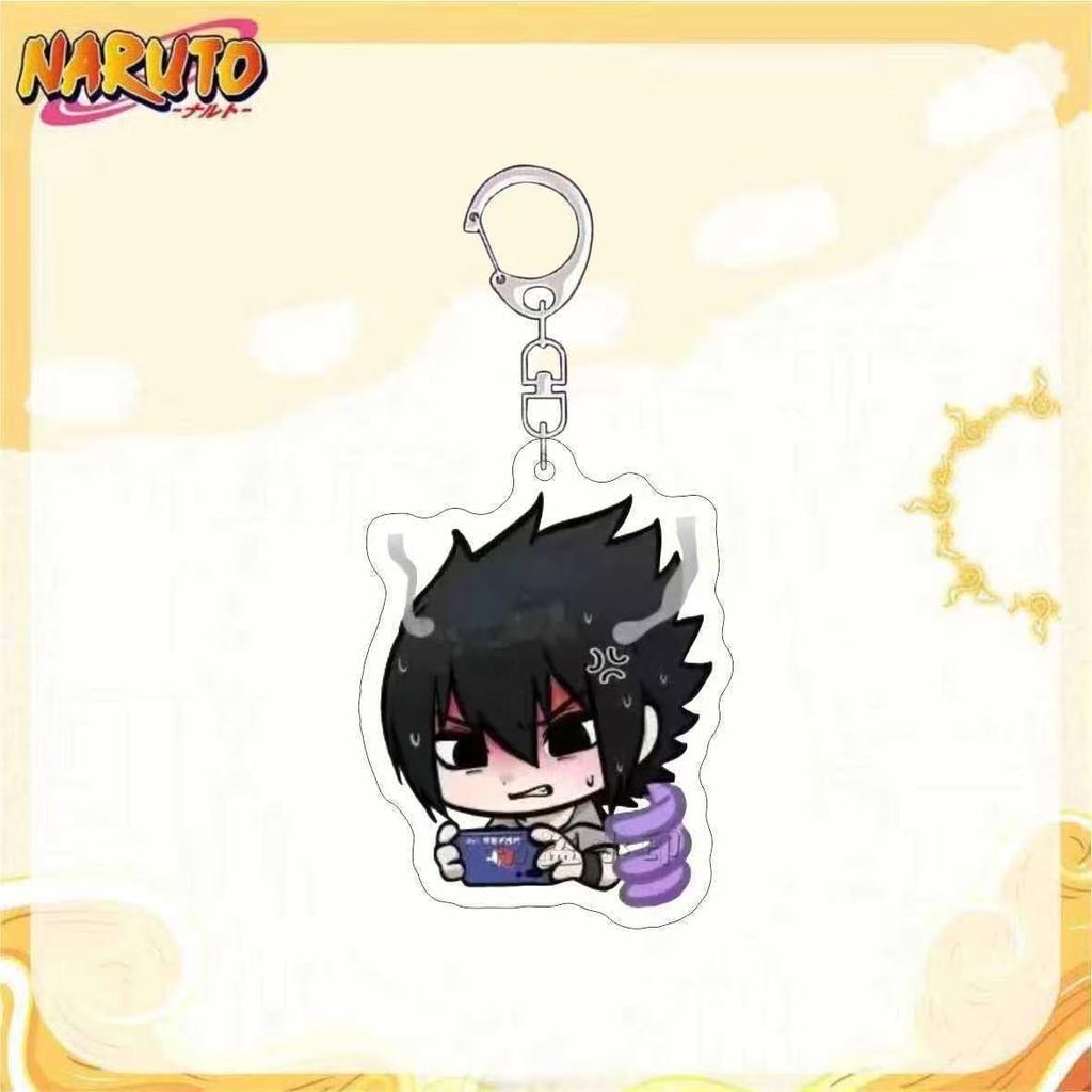 Аксессуары для акриловых брелоков Аниме Наруто Брелок для ключей с рисунком из мультфильма Узумаки Наруто