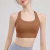 Передовая профессиональная тренировочная одежда, спортивное белье для бега, йога, велоспорт на открытом воздухе, влагоотводящее, дышащее, интегрированный простой бюстгальтер