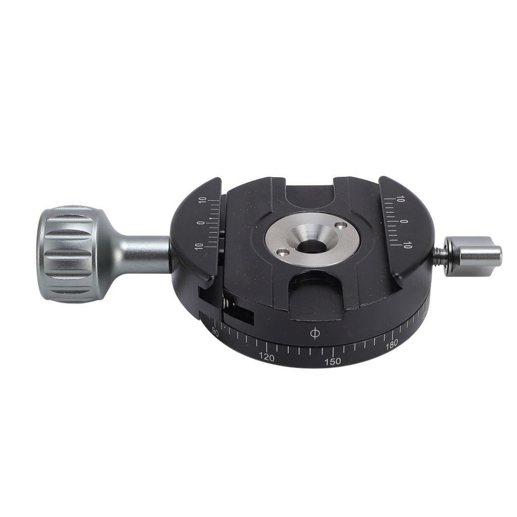 360 Degree Camera Quick Release Base Clamp Quick Setup UNC 38in Screw Hole 360 Degree Panorama