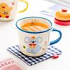 Comic Cartoon Animal Ceramic Large Capacity Breakfast Cup Household Mug Milk Cup Oatmeal Cup High Appearance