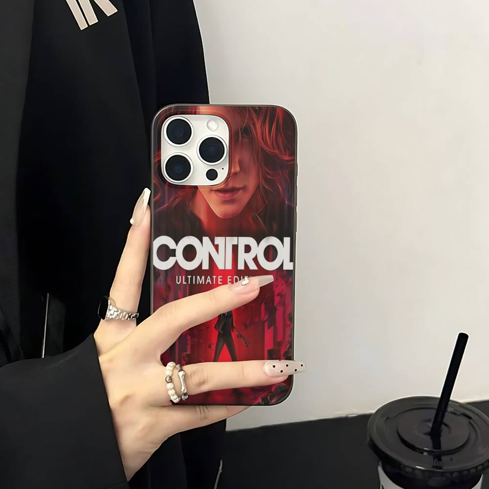 Игровой чехол C-ControlS Classic для iPhone 17 16 15 11 12 13 14 Pro Max Мягкий гофрированный силиконовый чехол