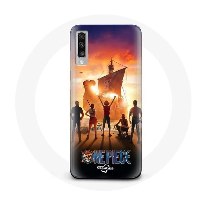 Coque - Maniacase - Samsung Galaxy A70 - Rigide - One Piece - Noir